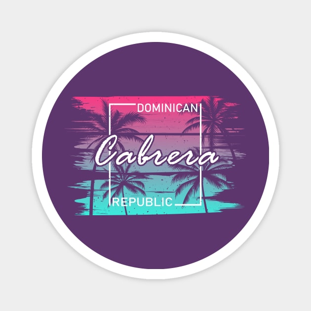 Cabrera Dominican Republic Magnet by Art Additive